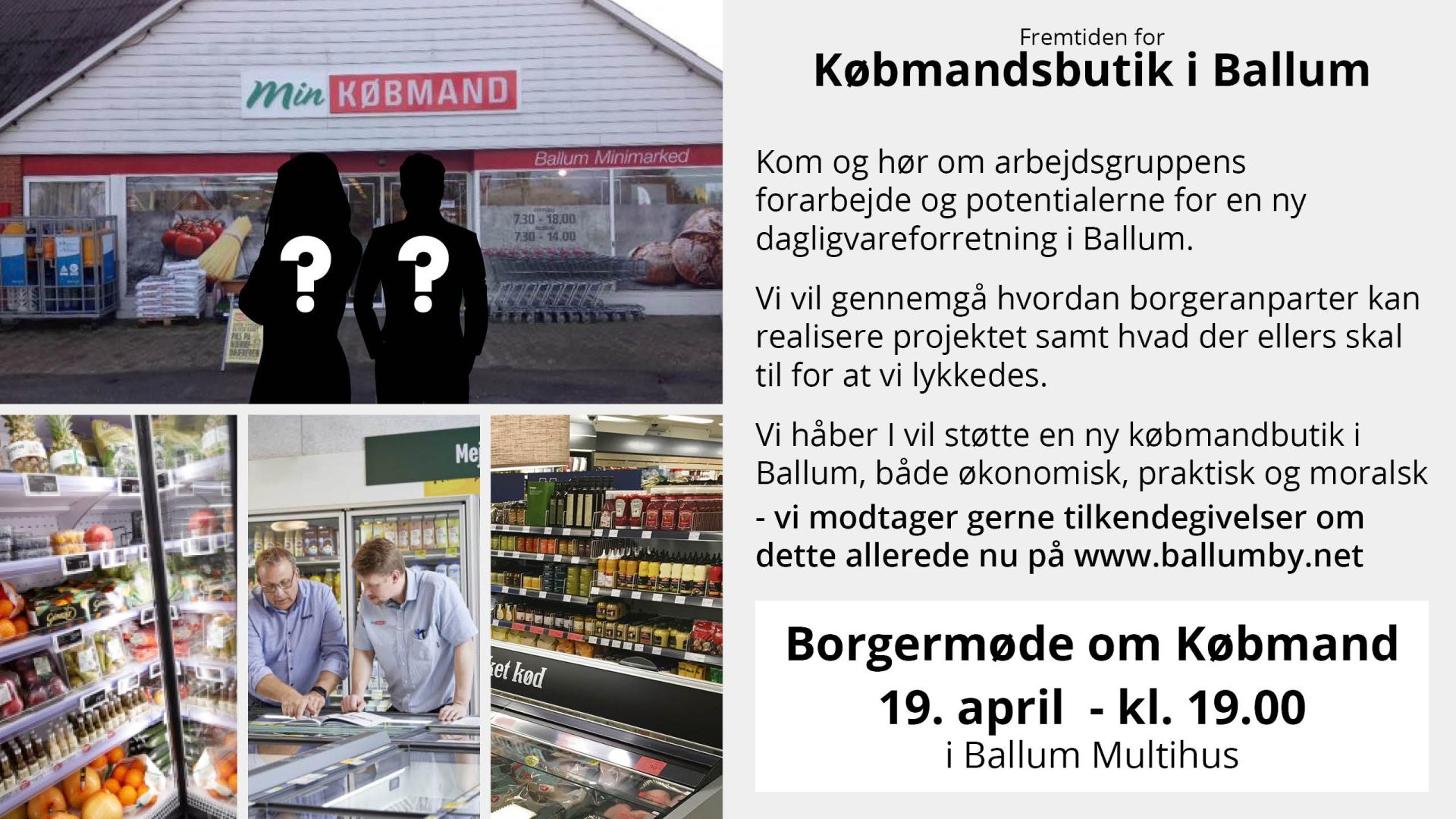Købmandsbutik  i Ballum