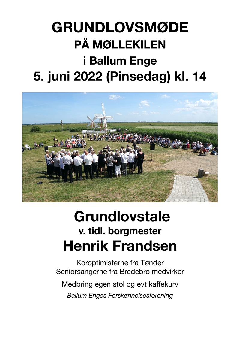 Grundlovsdag ved Møllekilen