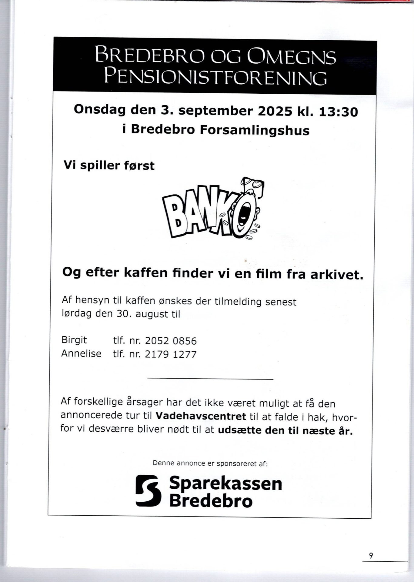 Bredebro og Omegns Pensionistforening
