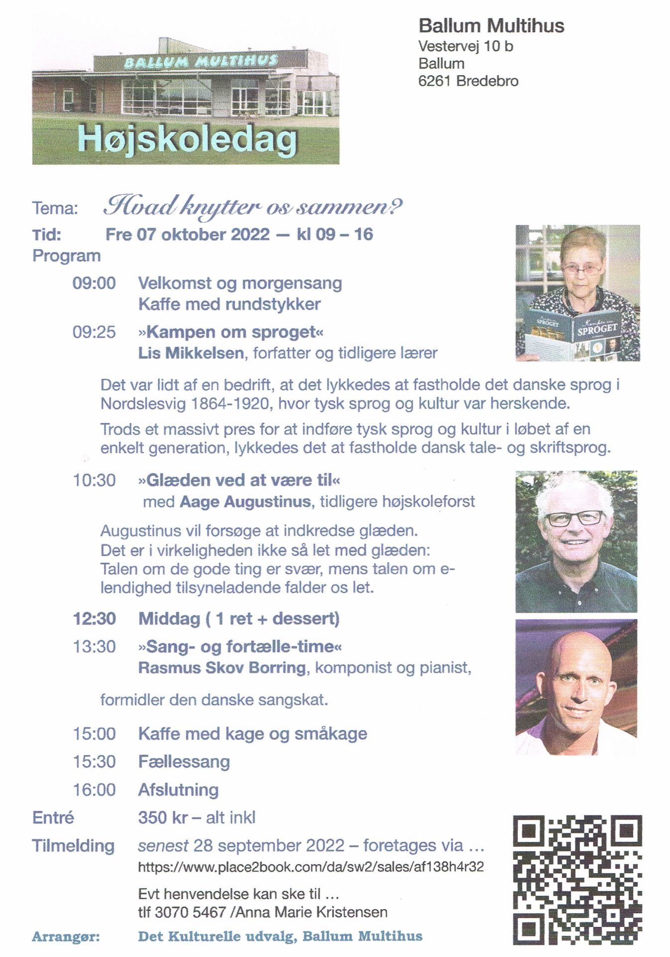 Højskoledag i Ballum Multihus