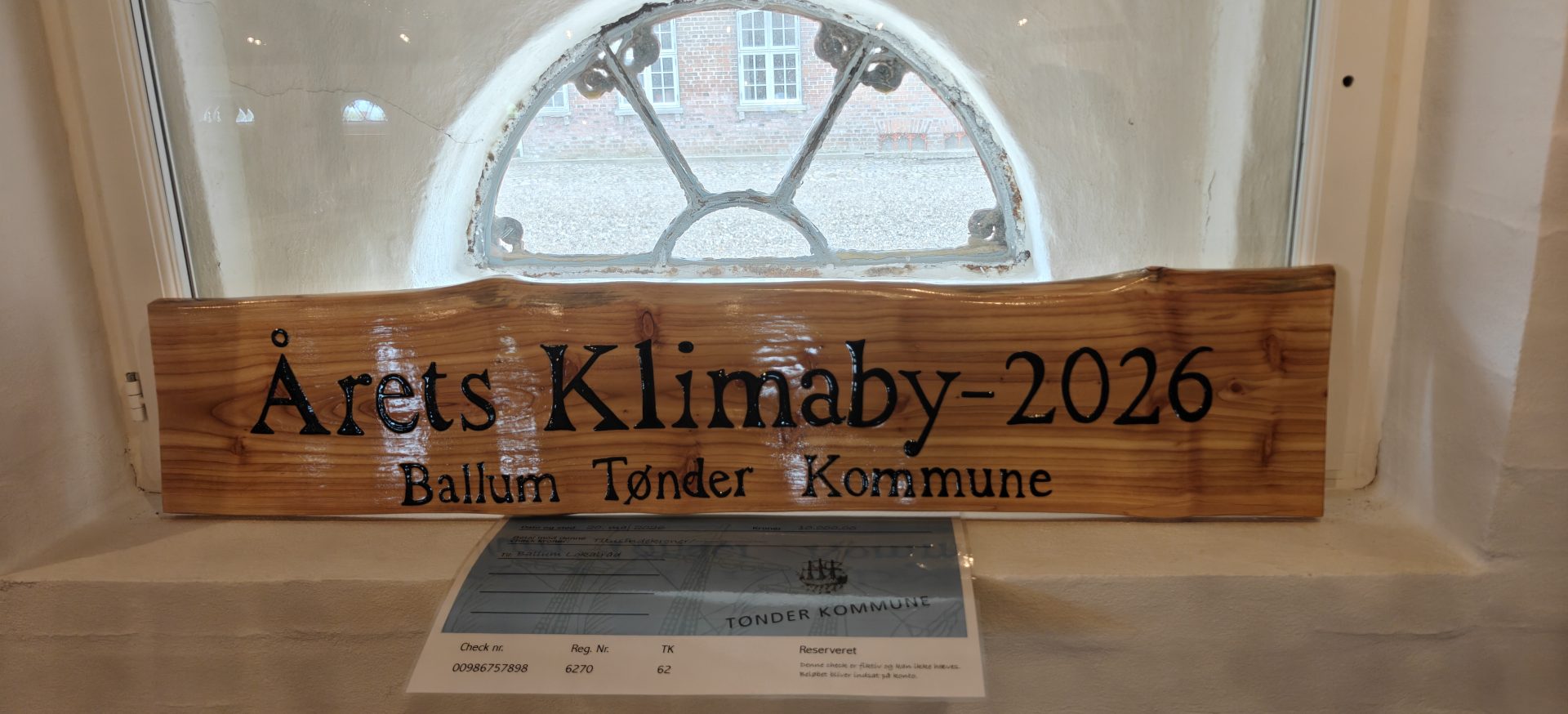 Årets klimapris gik til Vadehavslandsbyerne Ballum