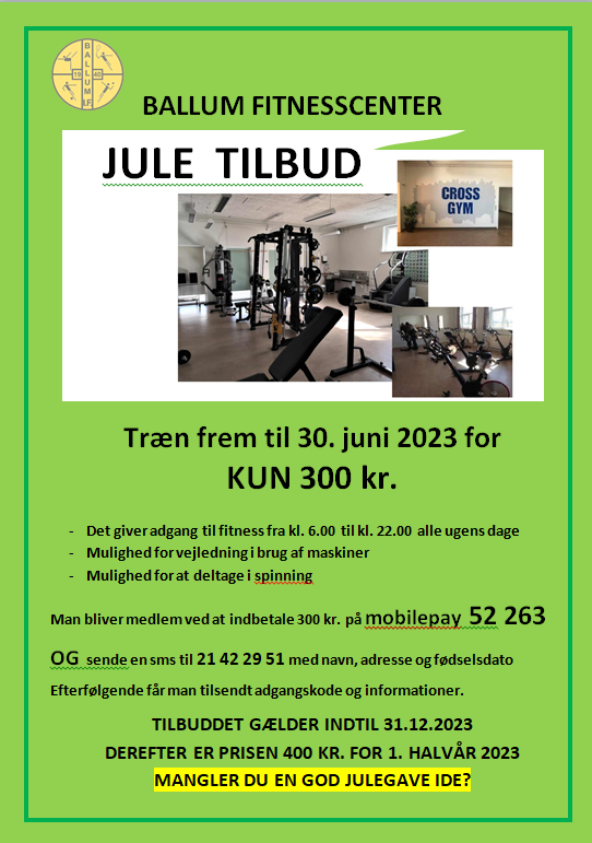 JULETILBUD